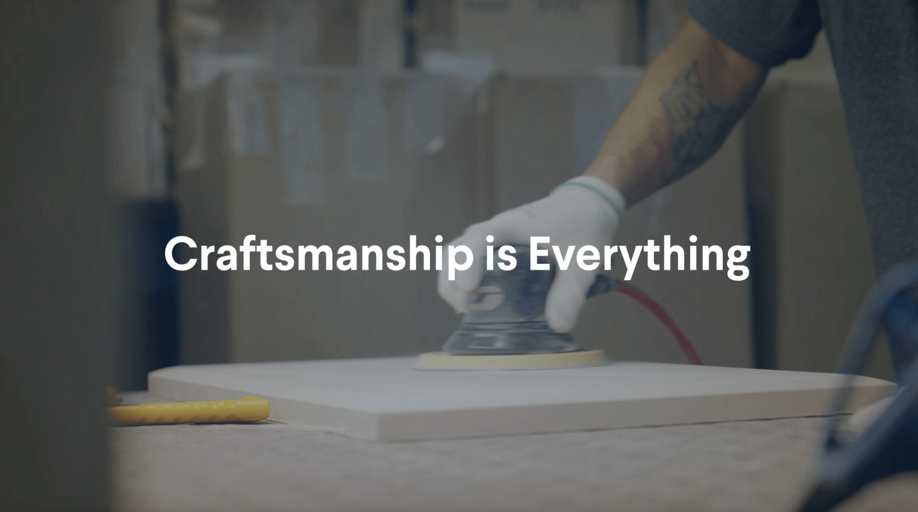 Sanding Solution Video